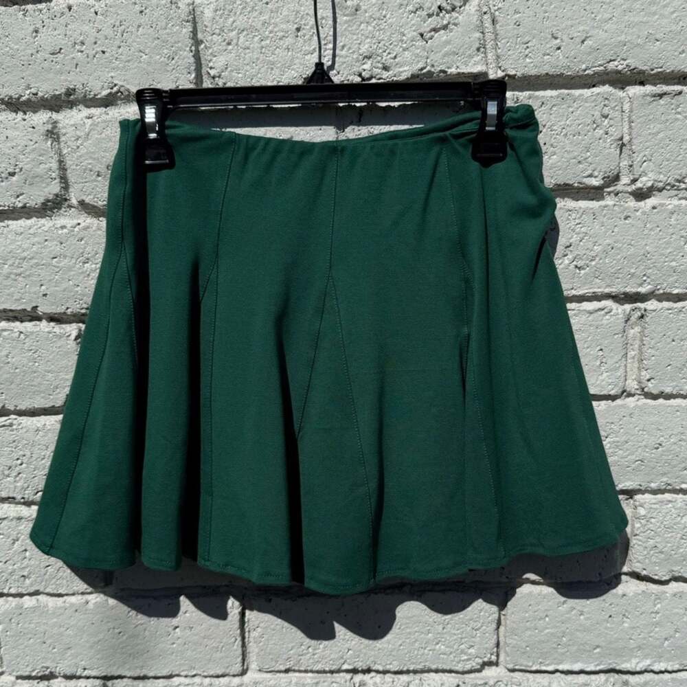 Mid Rise Godet Mini Skirt Juniors Medium
